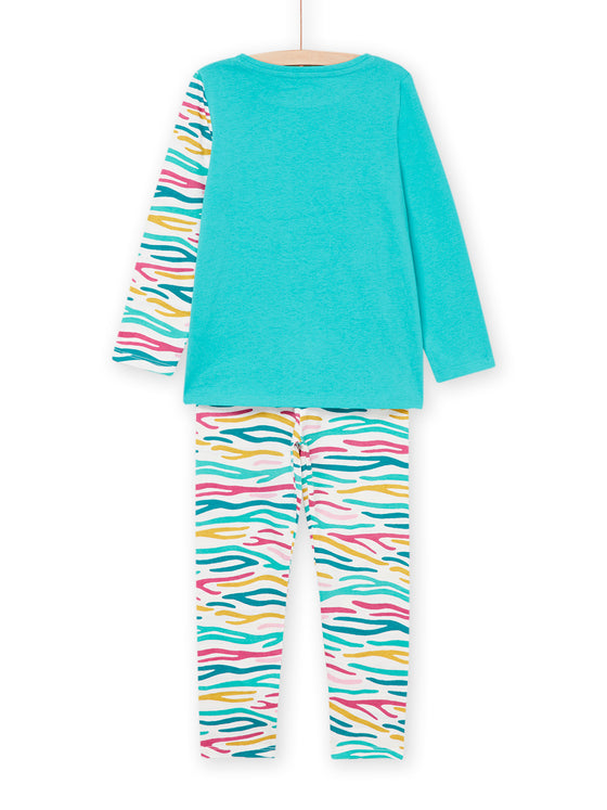 PYJAMAS LONG WITH ZEBRA PATTERN 3 PIECES