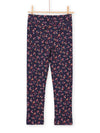 Flower print pants