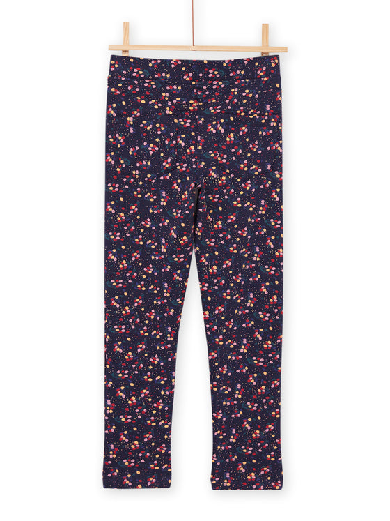 Flower print pants