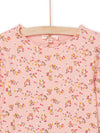 Pink Flower print t-shirt