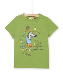  Tennis pattern T-shirt