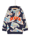 Sneaker print hoodie