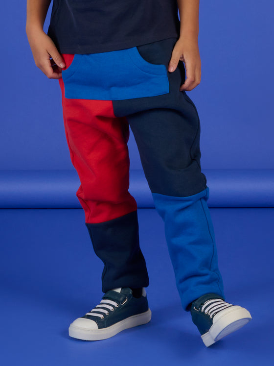 Three colors jogging pants