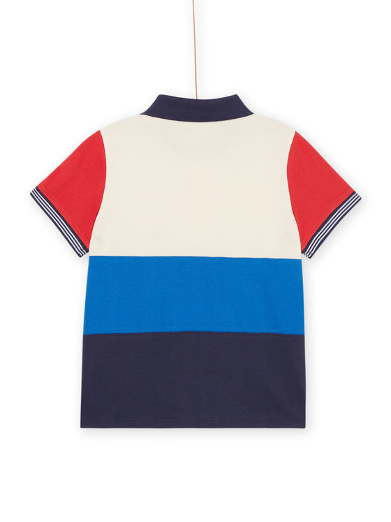 Multicolor polo shirt