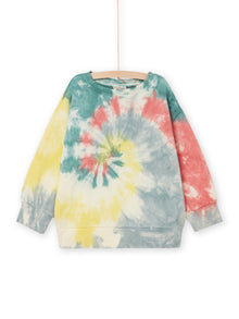  Yellow Fancy print sweatshirt mixed