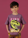 Fluorescent dinosaur  t-shirt