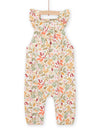 Floral print jumpsuit