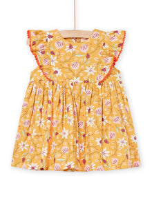  Floral print dress corn