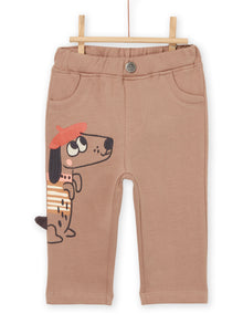  Scratch fleece pants dog pattern