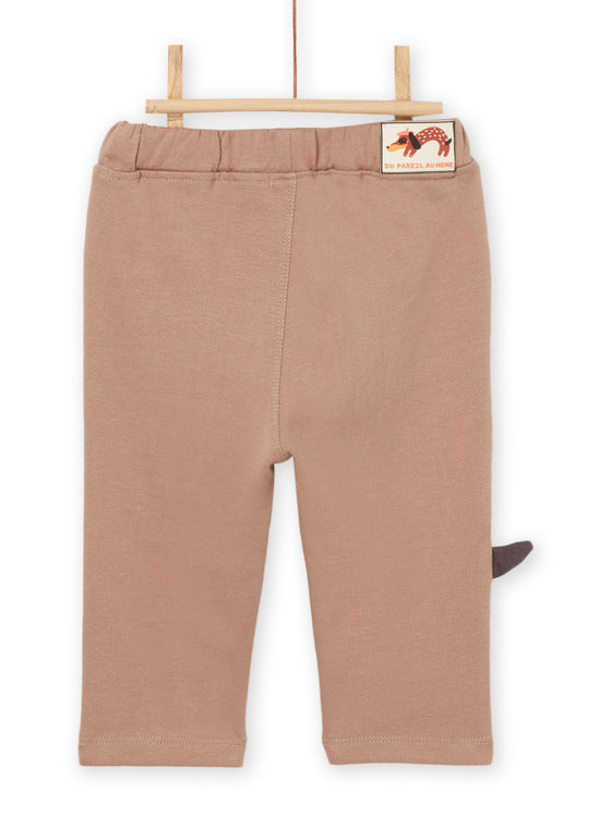 Scratch fleece pants dog pattern