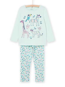  Pyjama set with wild animals