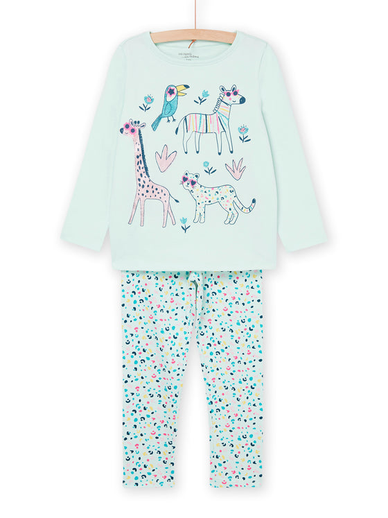 Pyjama set with wild animals