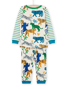  Tiger print pyjamas