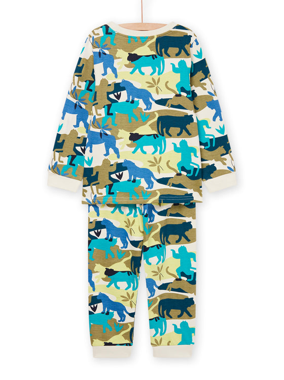Pyjamas with wild animal