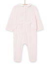 Polka dot print sleep suit