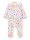 Flower print sleep suit