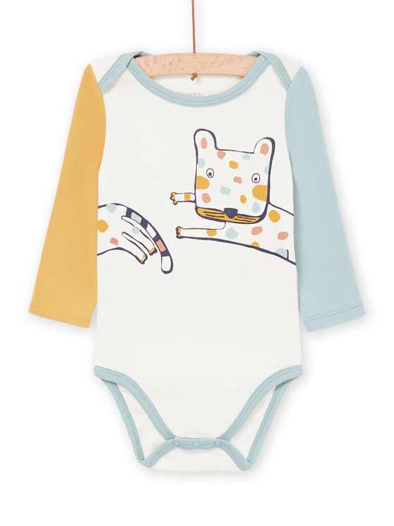 Animal motif bodysuit