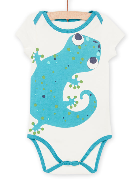 Lizard print bodysuit