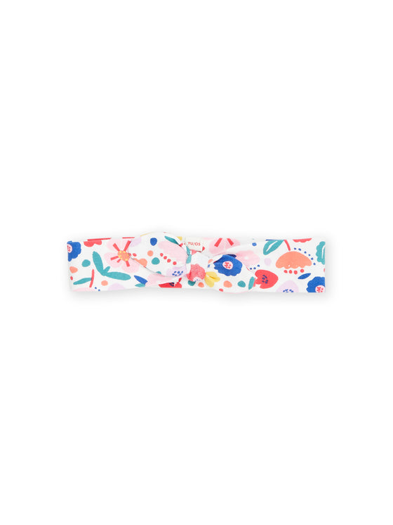 Headband with floral print